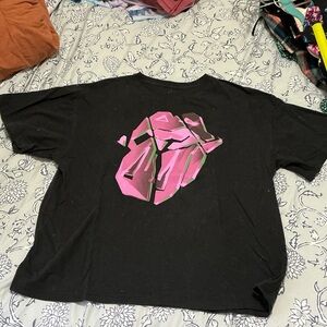 The Rolling Stones Black T-Shirt